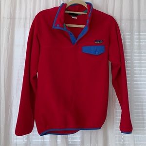 Patagonia Synchilla fleece button pullover